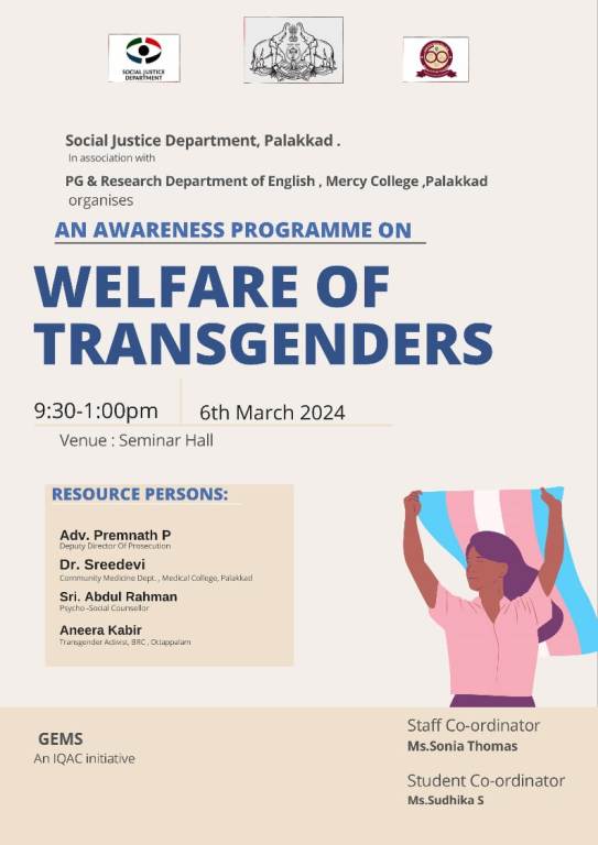 welfare of transgenders